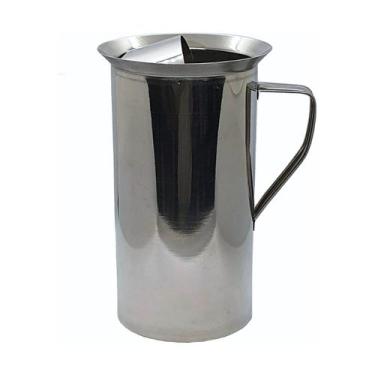 Imagem de Jarra C/ Aparador 1800Ml Aço Inox Suco Água Refresco - Rio de Ouro