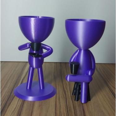 Imagem de Kit  Vasinhos Decorativo Robert Plant Bob Para Suculentas - 3DB Wonder