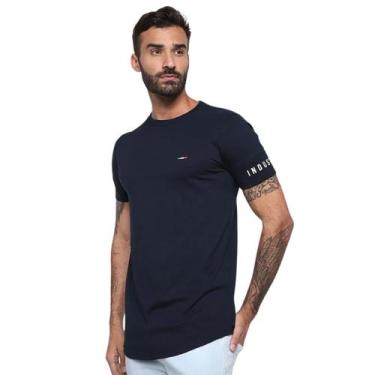 Imagem de Camiseta Masculina Industrie Especial França Paris Recortada Algodão
