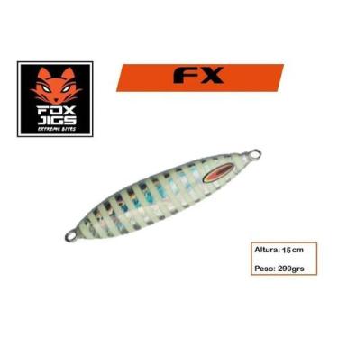 Imagem de Isca Artificial Slow Jig - Fx 290g - 15cm - Fox Jig - Glow - Fox Jigs,