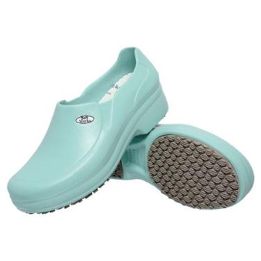 Imagem de Sapato Unissex Soft Works  profissional - SOFTWORKS, VERDE MEDICINA, 4