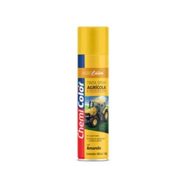 Imagem de Tinta Spray Agricola Brilhante Amarelo Cp 400ml - Chemicolor - BASTON