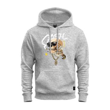 Imagem de Moletom Cash Blusa De Frio Agasalho Varias Cores - Nexstar, Cinza, GG