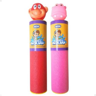 Imagem de Lança Água Infantil Animal Bichinhos Para Piscina 2 Unidades - MOR, Ve