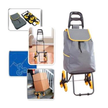 Imagem de Carrinho para Transporte de Pequenas Cargas ou Compras Suporta 40 Kilo