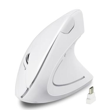 Imagem de Mouse sem fio vertical tipo C, mouse sem fio USB C de 2,4 G, mouse ergonômico com receptor tipo C para MacBook, computador, laptop e todos os dispositivos tipo C