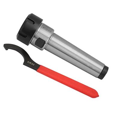 Imagem de Haste de Extensão Reta Er, Ferramenta de Suporte de Mandril de Pinça Mt4 Er32 M16 Com Chave, para Várias Máquinas de Perfuração e Fresagem