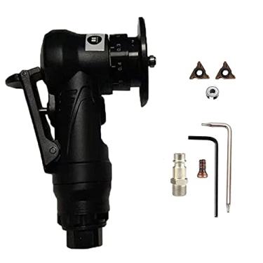 Imagem de Vislone Máquina pneumática de chanfradura de carpinteiro ferramenta de chanfradura portátil de metal madeira acrílica máquina de corte de chanfradura