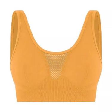 Imagem de Top Feminino Lupo Attack II Sem Costura de Alta Sustentação Sem Bojo A