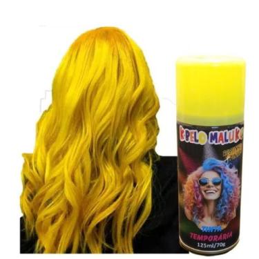 Imagem de Tinta Spray Colorir Cabelo Temporário Lavável Kbelo Maluko - D Present