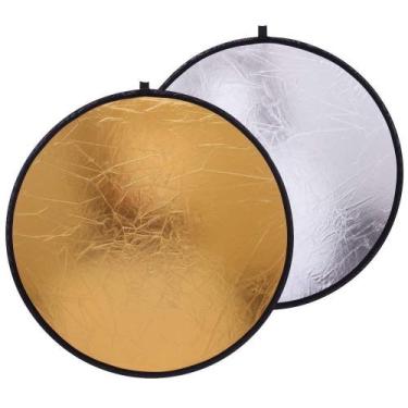 Imagem de Rebatedor de Luz Fotográfico Redondo ou Circular 2 em 1 - Fotoparts, 8