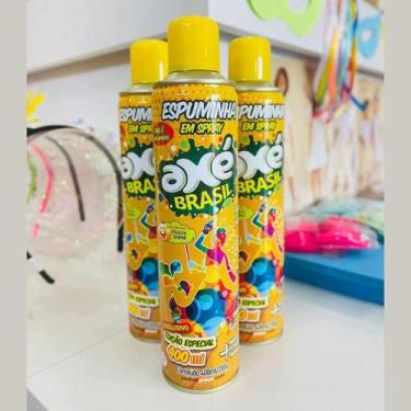 Imagem de kit 2 Spray Espuma Neve Artificial de Festa Carnaval Espuminha Axé Bra