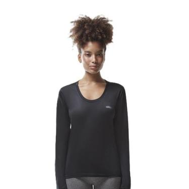 Imagem de Camiseta olympikus essential ml f, Preto, M