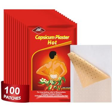 Imagem de KONGDY Patches de Capsaicina, 4,72"X7,08" Patch de Capsicum Picante (100)