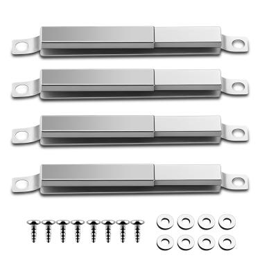 Imagem de Plowo Substituição universal de tubos crossover ajustáveis para Nexgrill 720-0830h, Charbroil 463335115 463240015 463210311 463344015 463370015 463240115, 5 até 9,5 polegadas