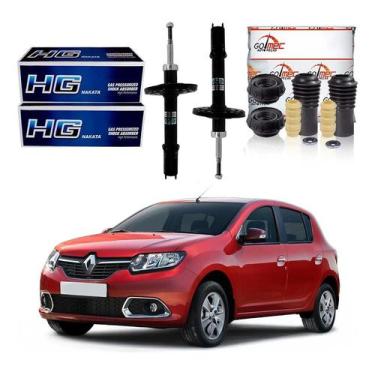 Imagem de Kit Amortecedor Dianteiro Sandero 1.0 1.6 2017 A 2020 - Nakata