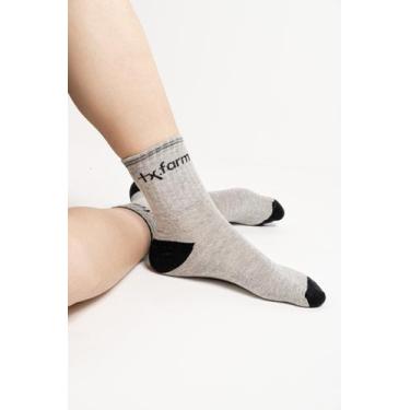 Imagem de Meia Cano Alto Texas Farm - Mca001 - 38/44 - Mescla Claro, Único