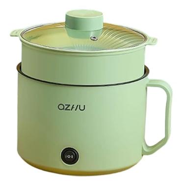 Imagem de DimyFew Macarrão multifuncional de panela de panela elétrica de panela quente panela, Verde