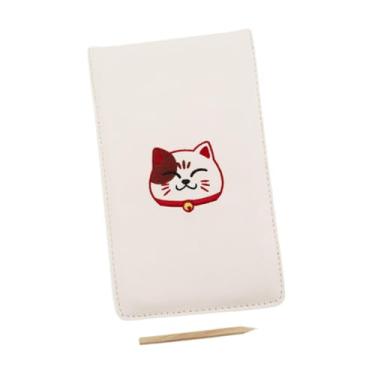 Imagem de Colaxi Titular de golfe Titular da capa do livro, livro de golfe Scorecard, Acessórios para Bag de Clube de Golfe para Marcadores de Jogos para Adultos Men, Gato