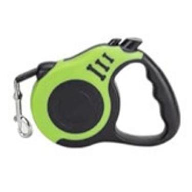 Imagem de Coleira Guia Retrátil 3/5 Metros Pets Cachorro Cães Gatos Resistente C