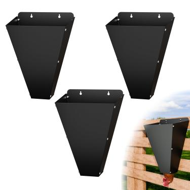 Imagem de Cone de retenção de frango de tamanho grande, cone de aves de metal resistente com design de parte traseira plana, equipamento de processamento de frango para Cornish Cross, Peru, patos e gansos de