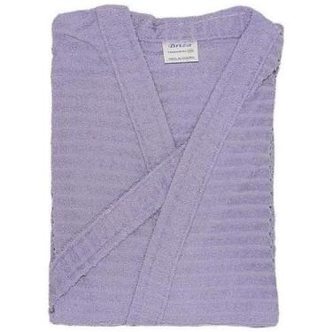 Imagem de Roupão Atoalhado Infantil Briza Lilas 4012 Tamanho 10