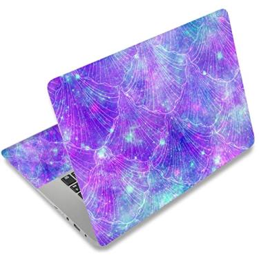 Imagem de Capa roxa 11.6 13 13.3 14 15 39.6 cm Netbook Laptop Skin Adesivo reutilizável capa protetora para laptop Notebook FY-NEK-17