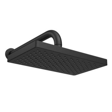 Imagem de Chuveiro Quadrado De Parede Flex Max Black Matte Deca