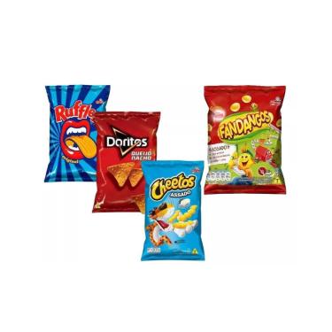 Imagem de Mini Salgadinho Doritos + Fandangos + Cheetos + Ruffles-50Un