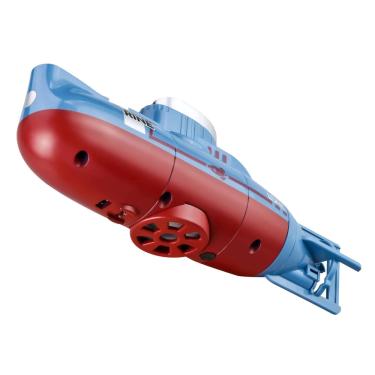 Imagem de Mini rc Submarino 6CH 0.1m/s Controle remoto de velocidade Barco impermeável Modelo de simulação de brinquedo para crianças boy girl birthday gift Sub