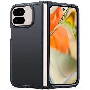 Imagem de Capa de celular fntcase Pixel Fold 2 Matte Slim Black para Google