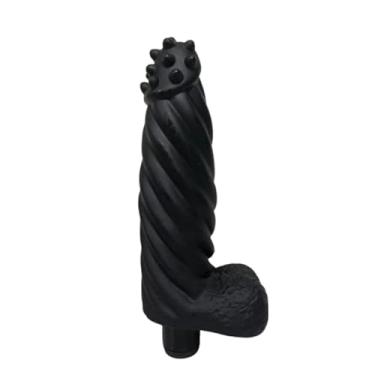 Imagem de Prótese 18x5cm com Vibrador Extreme Preto - Coleção Lovetoys