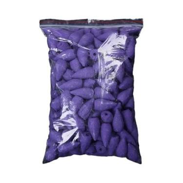 Imagem de Cones de Incenso Naturais com Refluxo de Fumaça em Cascata - Vários Pe