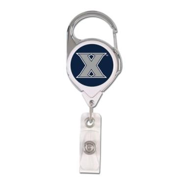 Imagem de WinCraft Porta-crachá NCAA Xavier Musketeers Premium retrátil para crachá, cores do time, tamanho único