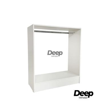 Imagem de Balcão Arara Expositor Branco 100X87X38Cm - Deep