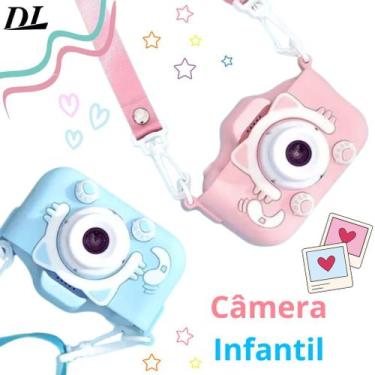 Imagem de Câmera Fotográfica Digital Infantil Foto e Vídeo Com Capa - Childrens 
