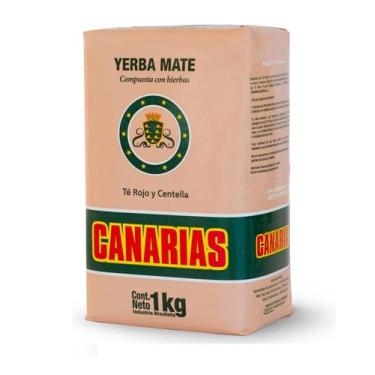 Imagem de Erva mate Chimarrão CANARIAS VERMELHA CENTELLA 500g - Canárias