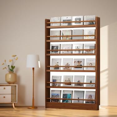 Imagem de Estante Atrás Da Porta Atrás Da Porta Organizador De Prateleira De Livros De Chão Para Livros, Estante De Armazenamento No Quarto, Sala De Estar, 175 * 80 * 10cm/68.8 * 31.4 * 3.9in