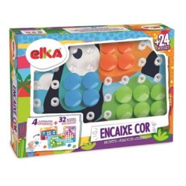 Imagem de Encaixe Cor - Monte E Associe As Cores - Elka