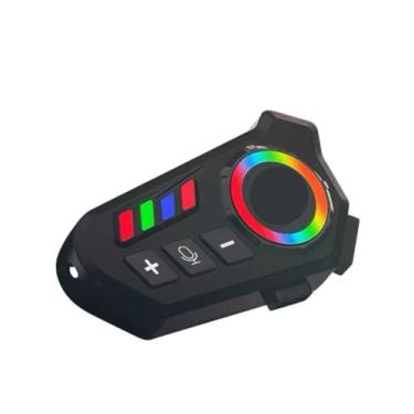 Imagem de Fone De Ouvido com Microfone Para Capacete Moto Bluetooth Sem Fio a Prova d'Água