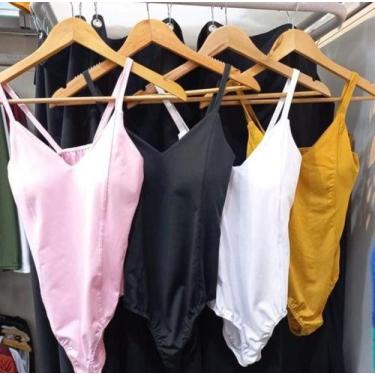 Imagem de Body feminino alça poliester - filo modas, Bordô, P