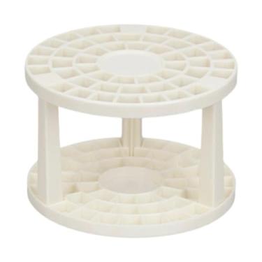 Imagem de YWMJZEU Organizador de porta-pincéis de maquiagem, suporte para marcadores, material de escritório, suporte para canetas, para canetas para pincéis de, 49 Buracos