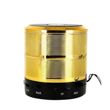 Imagem de Caixa de Som Bluetooth WS 887  Dourado - Altomex