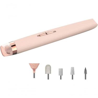 Imagem de Lixa De Unha Eletrica Usb Polidor Remove Multiuso Cuticulas Profissional Pé E Mão Recar...