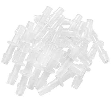 Imagem de NACX Encaixe de farpa de mangueira de plástico de 1/10.2 cm, conectores de tubulação União de adaptador de emenda de junta, 25 peças