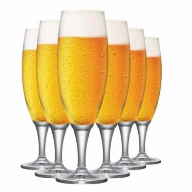 Imagem de Ruvolo, Jogo de Taça Montana, de Cristal para Cerveja 6pcs, 385ml