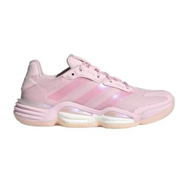 Imagem de adidas Tênis feminino de vôlei Stabil 16 Indoor, Rosa claro/rosa claro/branco, 41