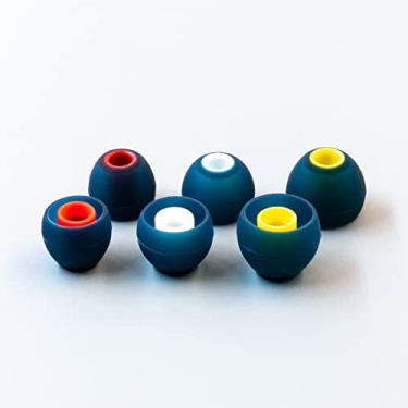 Imagem de 3 pares de fones de ouvido KBEAR 08, fones de ouvido KINBOOFI de silicone IEM para KZ ZST ZS10 PRO ZS10 PRO X AS10 ZSN ZSN PRO X ZSN PRO ZS10 PRO2 TANGZU WAN'ER Fone de ouvido com fio (4529)