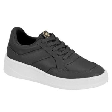 Imagem de Tenis modare casual ref 7402.102.30179 feminino, 38, Preto, Branco