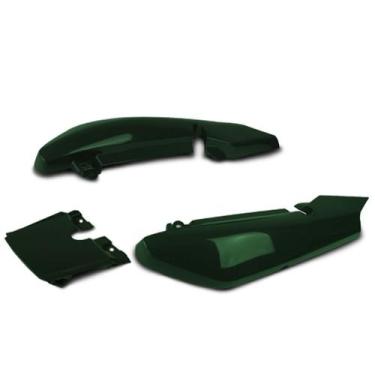 Imagem de Rabeta Completa Kit 3 Peças Yamaha Ybr 125 Cromo Forte 2000 a 2008, VE